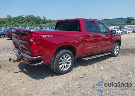 2021 Chevrolet Silverado 1500 4Wd Short Bed Custom from USA, damaged, VIN 1GCPYBEK3MZ297408